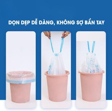 Túi đựng rác cuộn 100 túi siêu dai