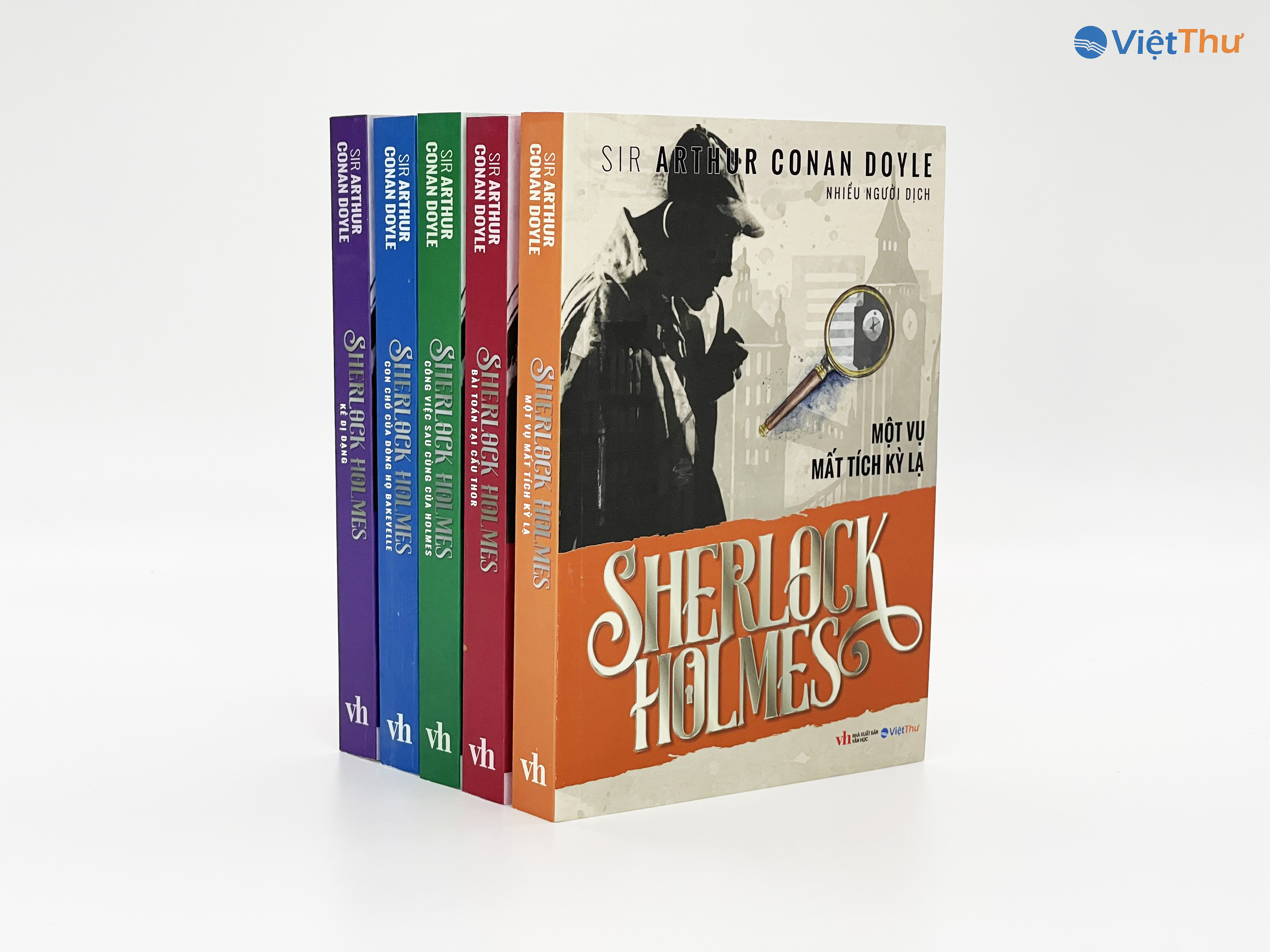 Sherlock Holmes Toàn Tập - Combo 5 Tập Sherlock Holmes - (Bìa Mềm)(VT)
