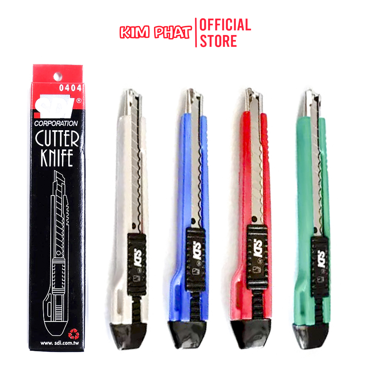 Dao rọc giấy nhỏ, dao trổ sdi 0404
