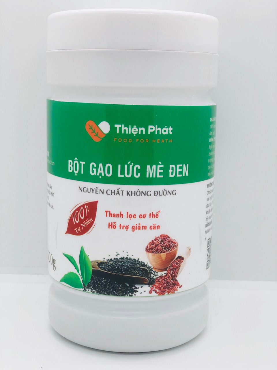 [HCM]Bột Gạo Lứt Mè Đen Thiện Phát 500g
