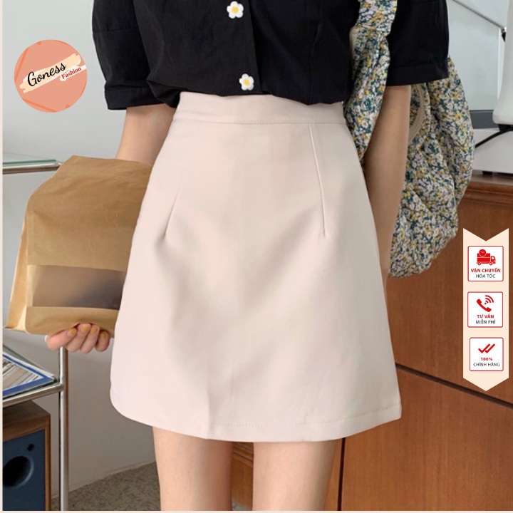 Chân Váy Jean , Chân Váy Nữ Thời Trang Nữ Phong Cách Hàn Quốc - Màu sắc ĐEN  Size M (GTIN: ) - JEAGO
