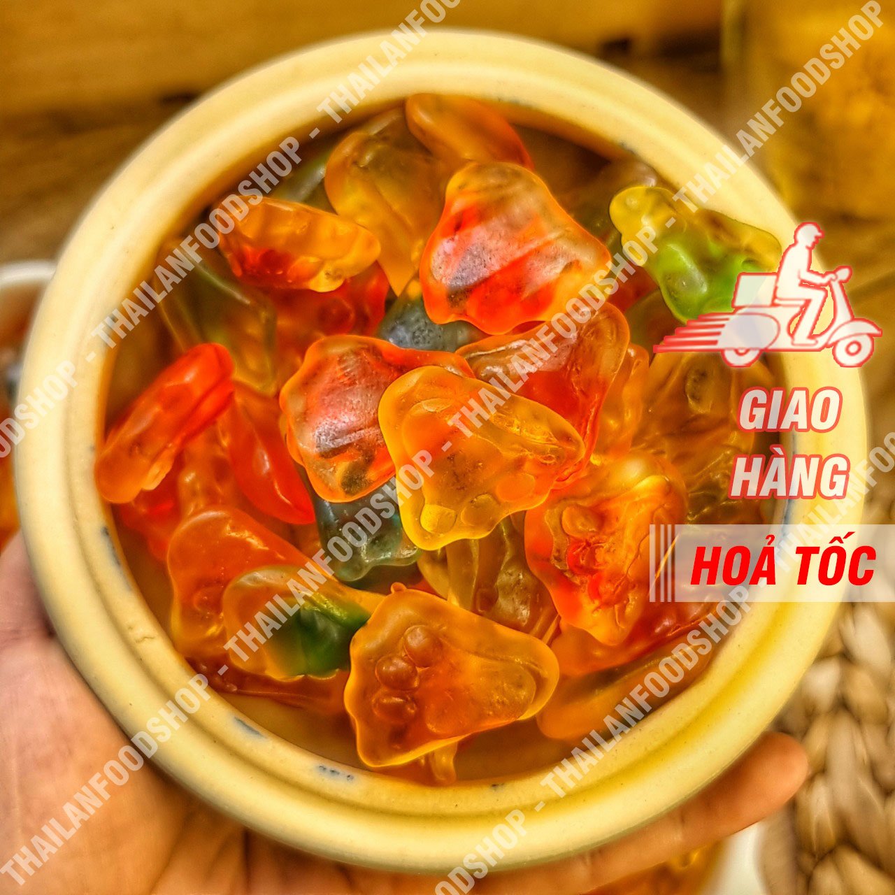 Kẹo Dẻo Chip Chip - Lon 500gr