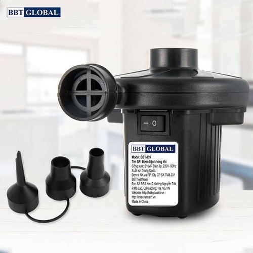 Bơm điện hút xả 2 chiều công nghệ mới BBT-839