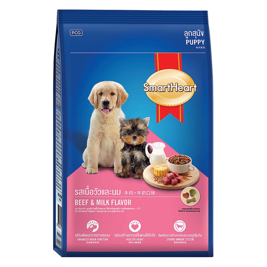 Thức Ăn Cho Chó Con Smartheart 400Gr