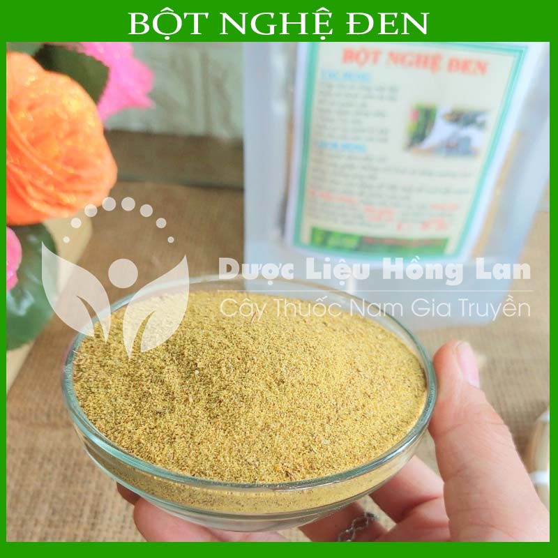 ✅[Thượng hạng] 500G Bột Nghệ Đen nguyên chất loại 1 (không pha chộn tạp chất, đã sao thơm, không chất bảo quản)
