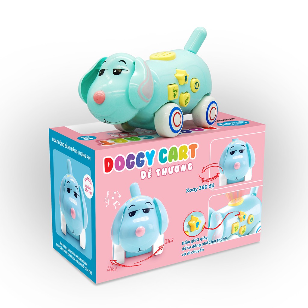 Đồ Chơi Doggy Cart Dễ Thương DK580016