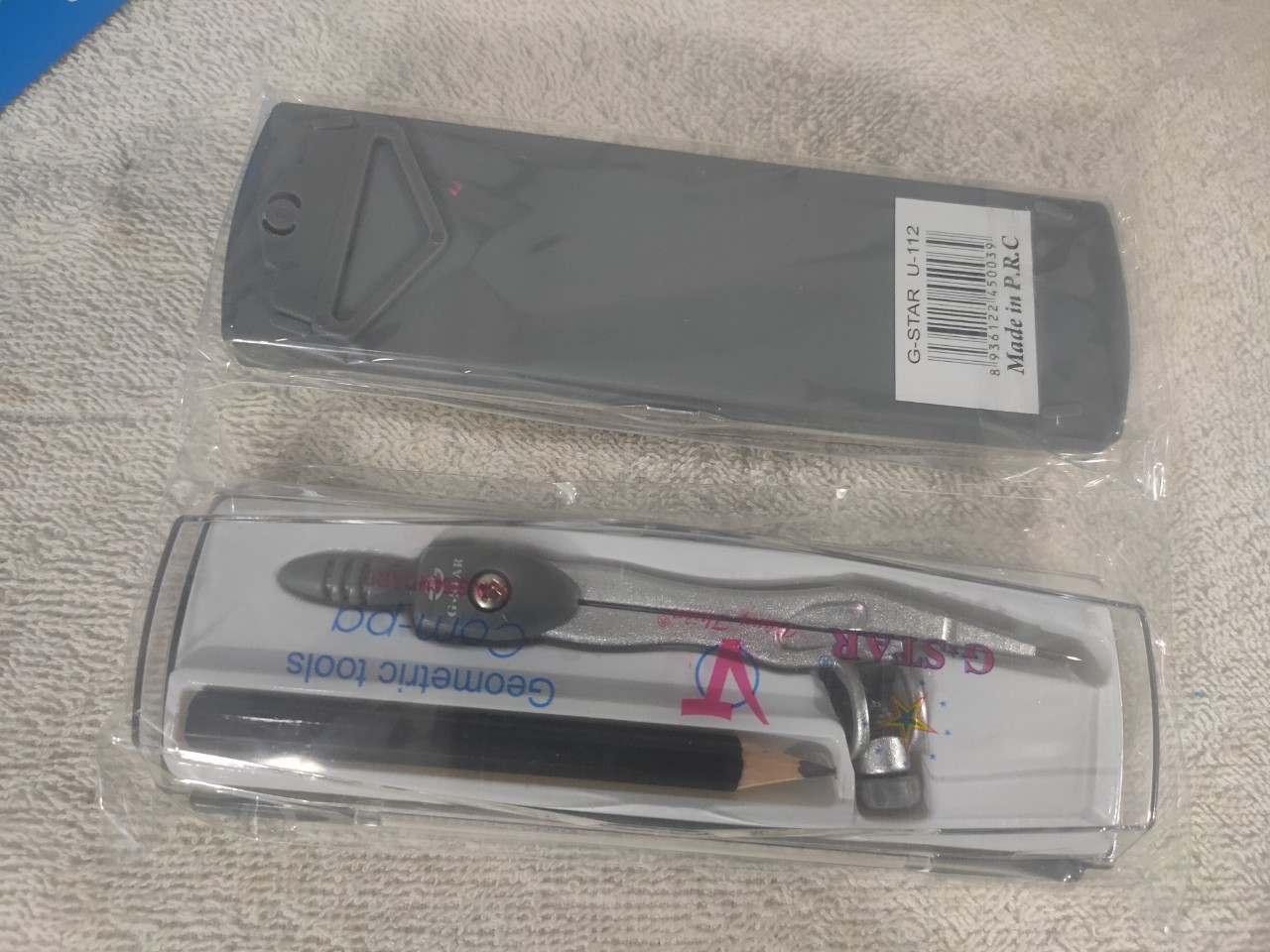 Compa chì gỗ Gstar U-112 bạc