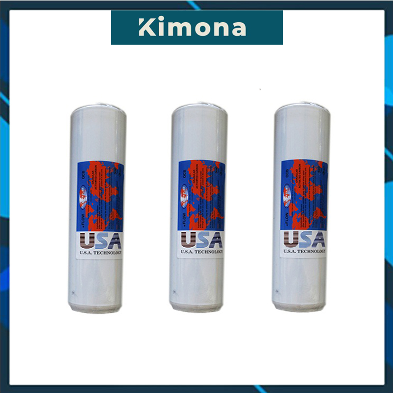 Combo 3 lõi lọc than hoạt tính 10in_lõi số 2_OCB