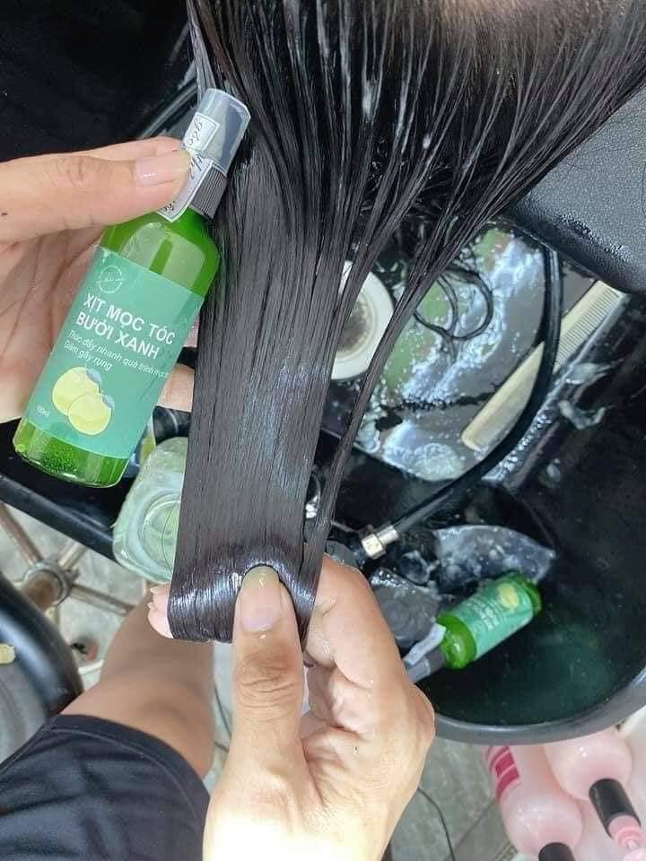 Tinh dầu bưởi xanh thích mọc tóc 100ml