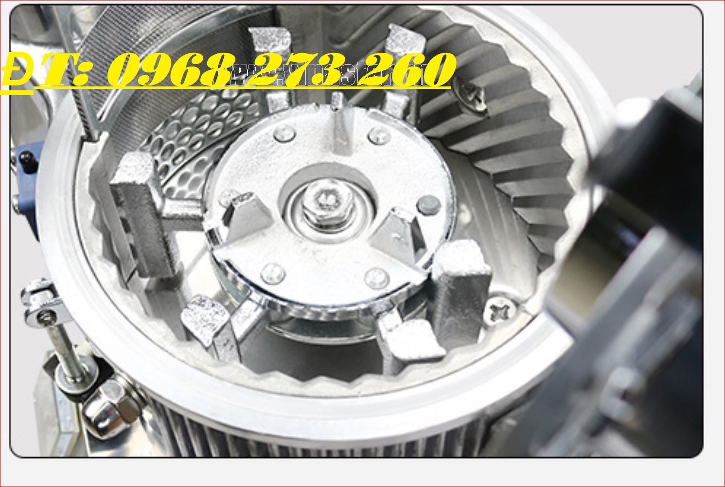 Máy xay nghiền dược liệu dạng búa DF45 ( 6 búa đập)