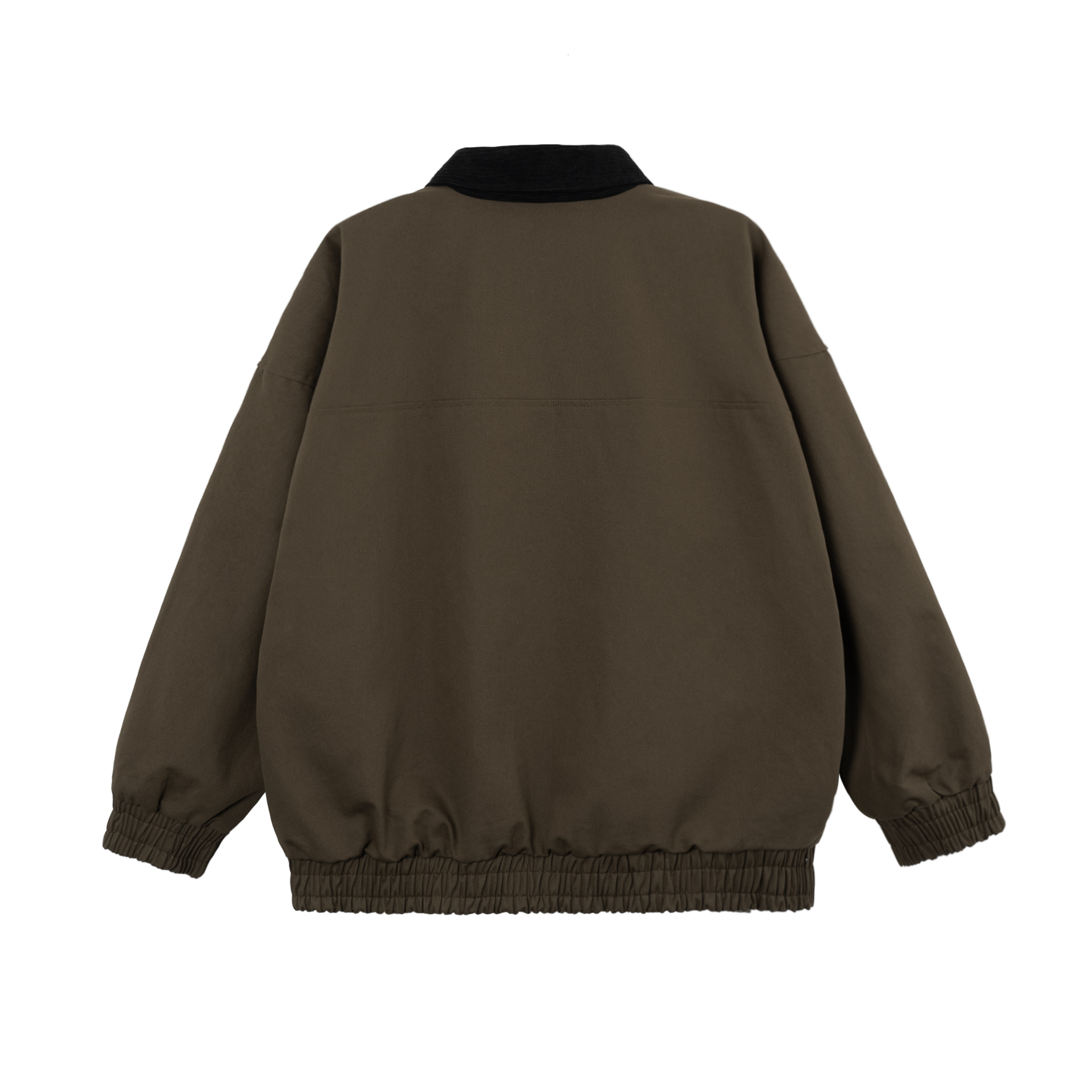 Áo Khoác Collar Kaki Jacket