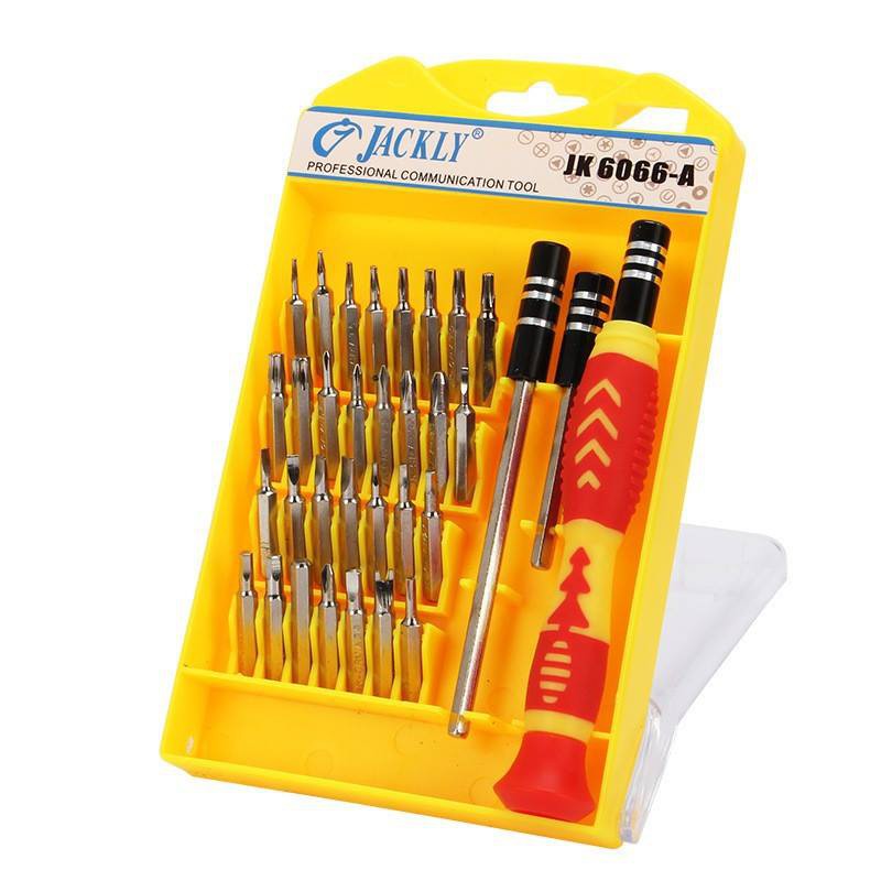 Bộ 32 món tua vít đa năng Jackly JK6066-B (Vàng)