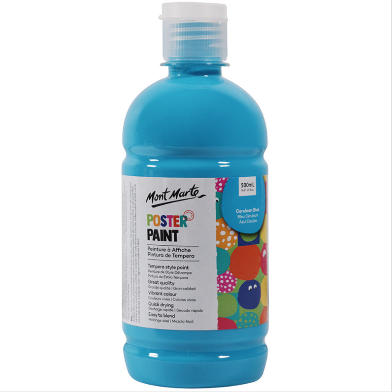 [HCM][SIÊU TO KHỔNG LỒ] - MÀU POSTER MONT MARTE CHAI 500 ML