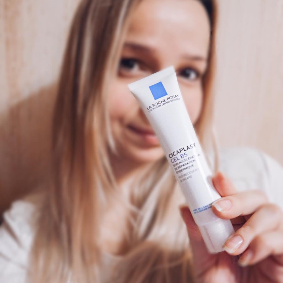 [La Roche-Posay]  Kem & Gel Dưỡng B5+ Phục Hồi Da 40ml