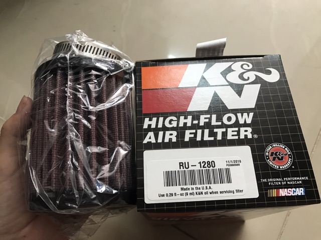 Pô air kn 1280 chính hãng nhập khẩu usa