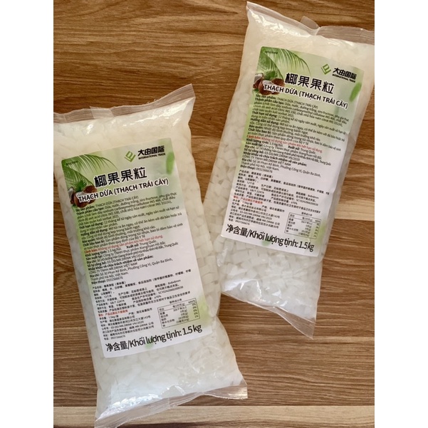 Thạch Dừa Đài Loan 1.5Kg Giòn Ngon