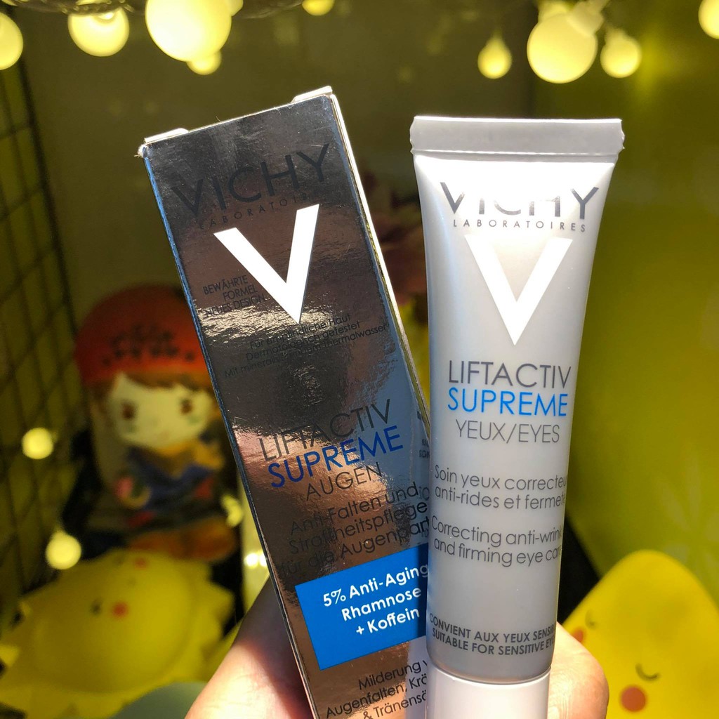 Kem dưỡng mắt Vichy chống lão hóa mờ nếp nhăn sâu hiệu quả