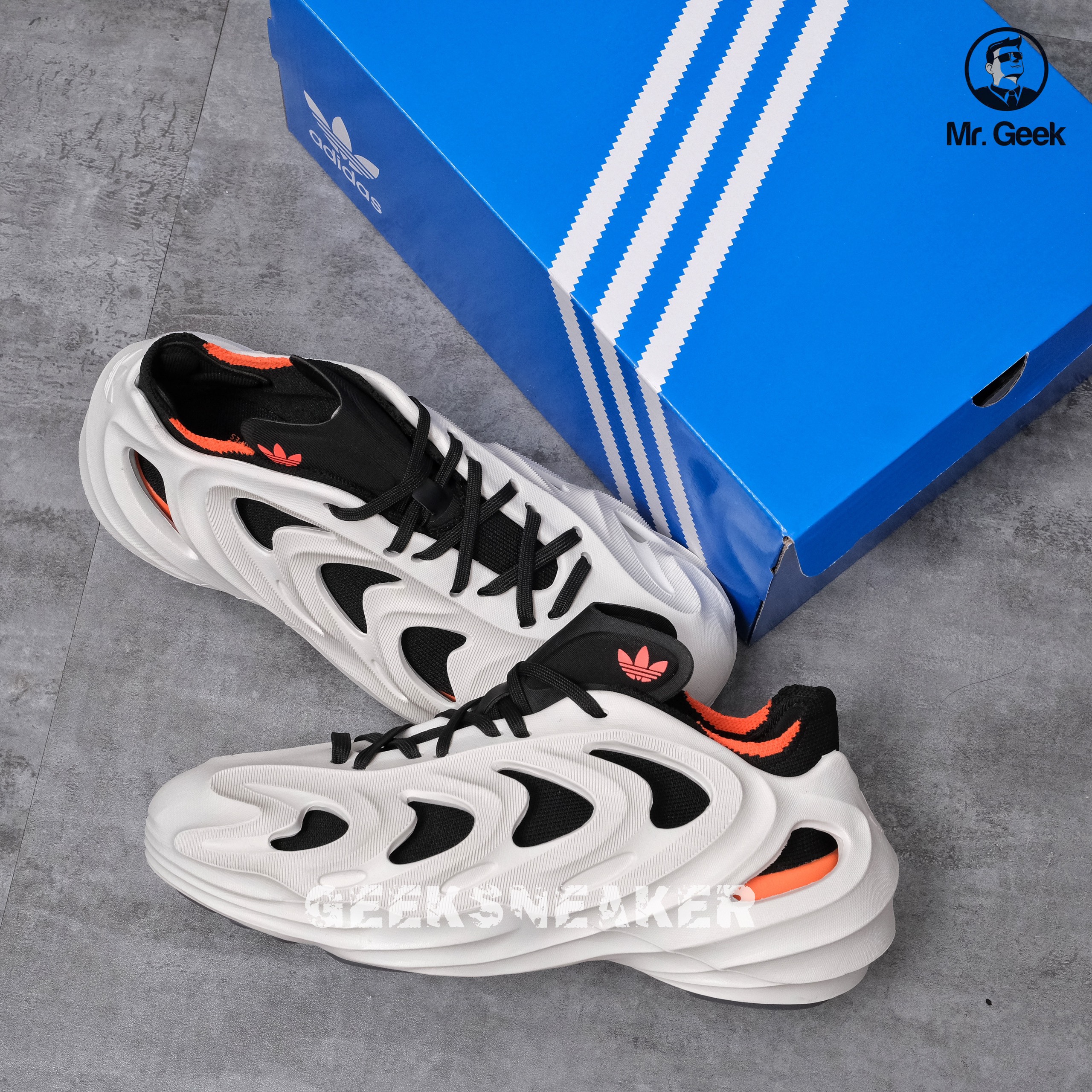 [GeekSneaker] Giày Adifom Q Core Black / Black White