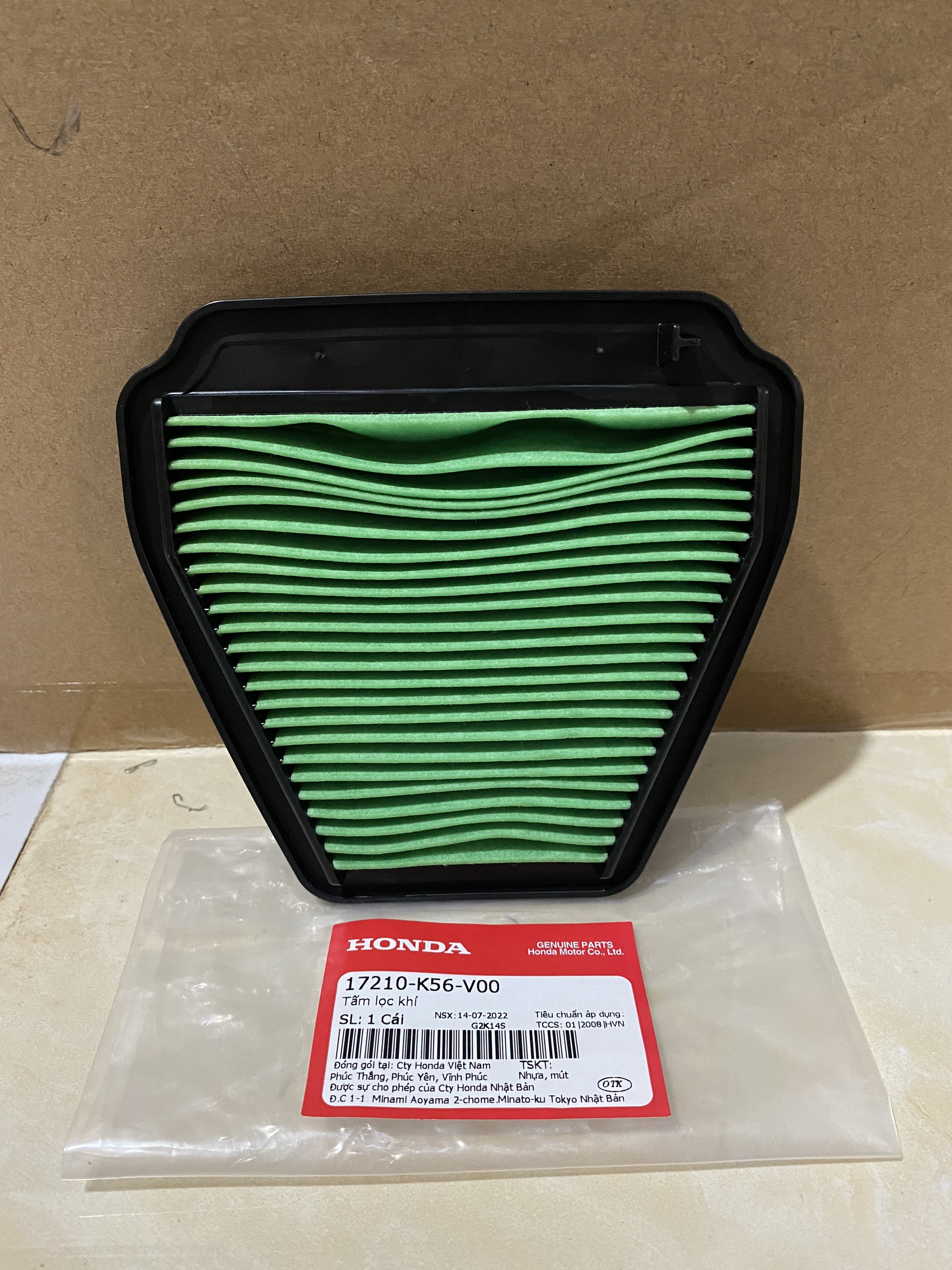 Tấm lọc khí, lọc gió  Winner (17210K56V00)