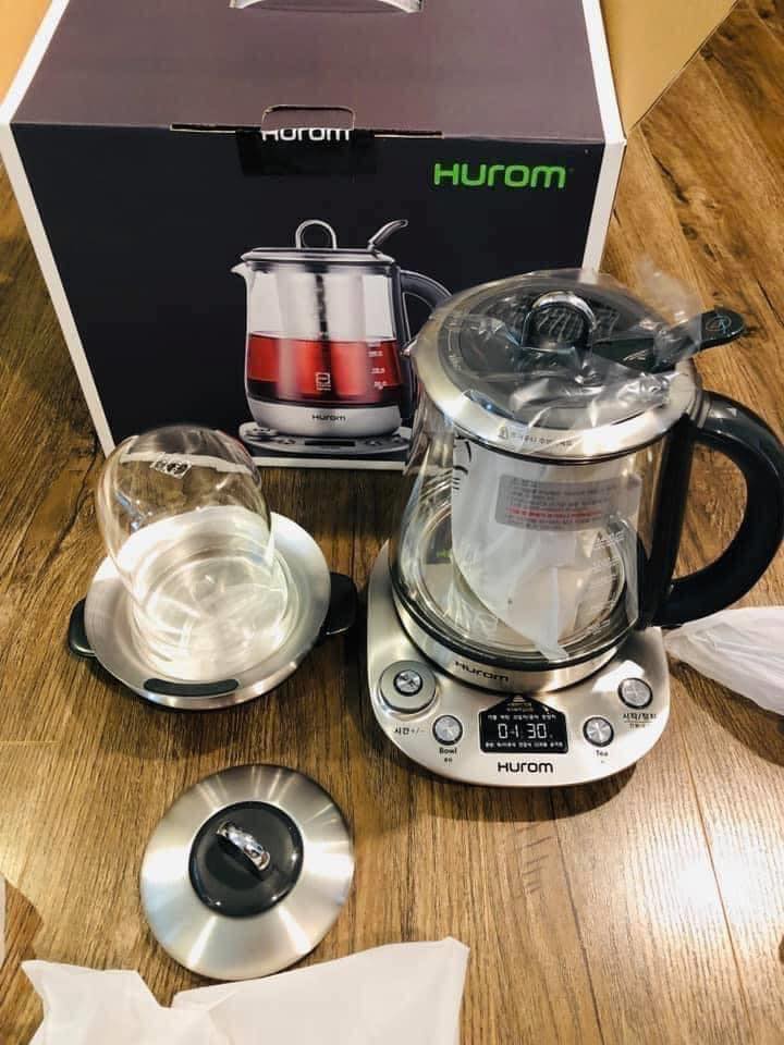 Ấm pha trà chưng yến Hurom tea master TM-P02FSS