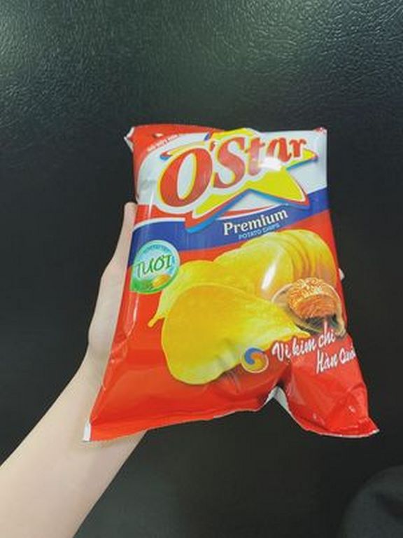 Bánh Snack Ostar Vị Kim Chi - Siêu Ngon