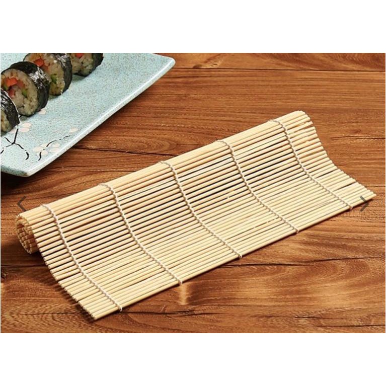 Mành tre cuộn / quấn shushi , kimbap , cơm cuộn [Có sẵn]