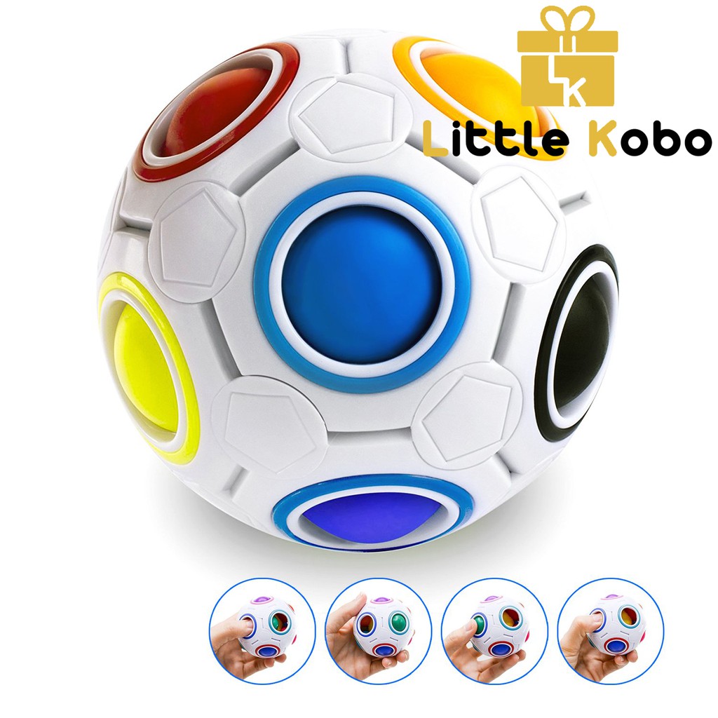 [HCM]Rubik Biến Thể Rubik Rainbow Ball Magic Ball YJ YongJun Siêu Xịn