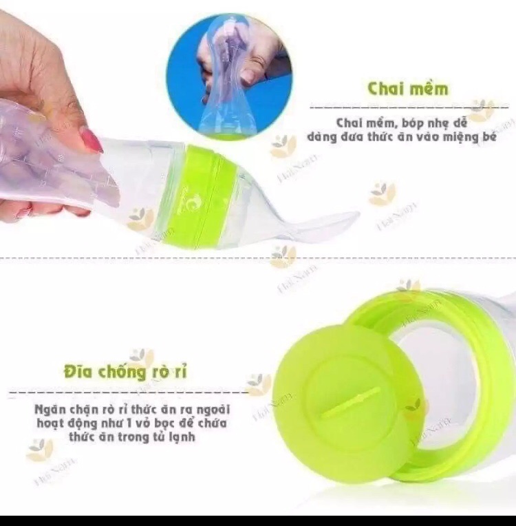 Bình thìa ăn dặm kichilachi