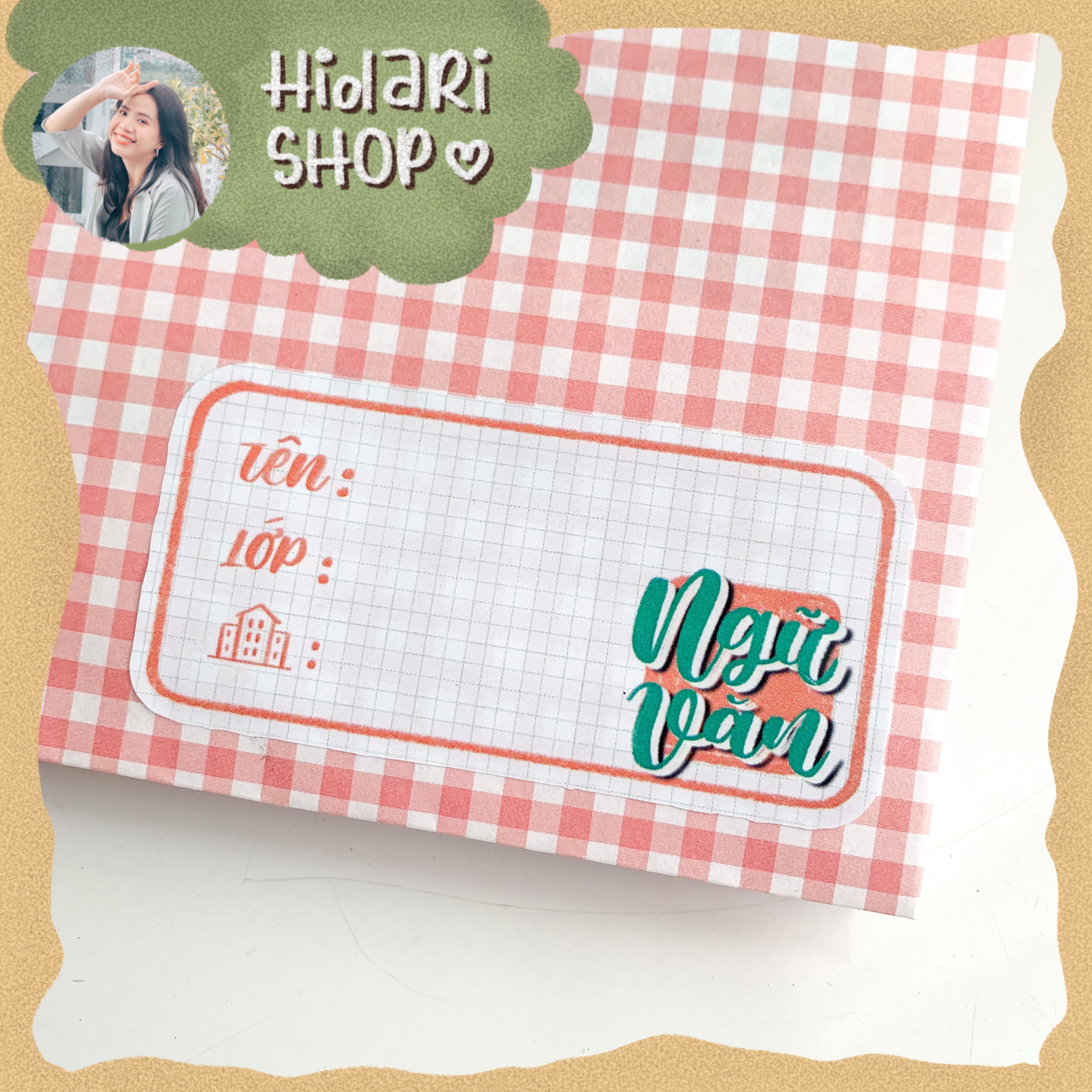 Combo Nhãn Vở Môn Học Tiện Lợi - Hidari