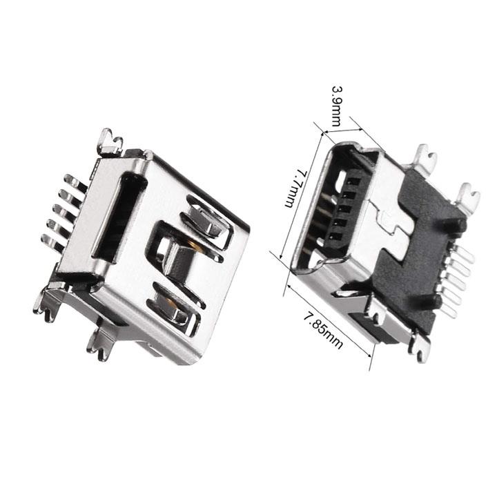 Cổng Mini USB 5P SMD Chân Dán