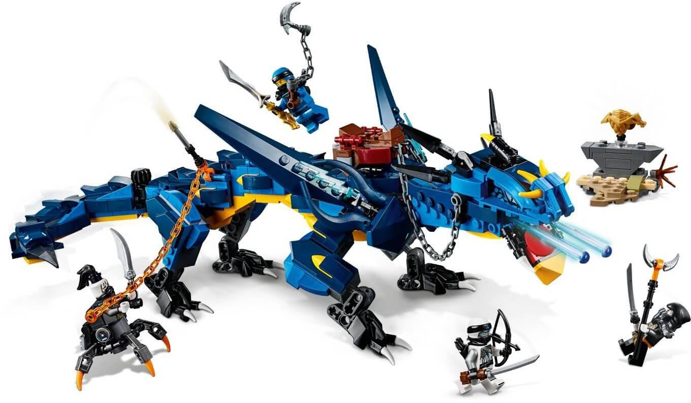 Lego Ninjago – Rồng điện Stormbringer 70652