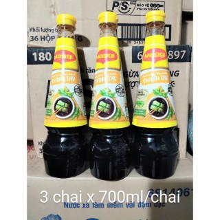 COMBO 3 CHAI NƯỚC TƯƠNG MAGGI 700ML THANH DỊU thumbnail