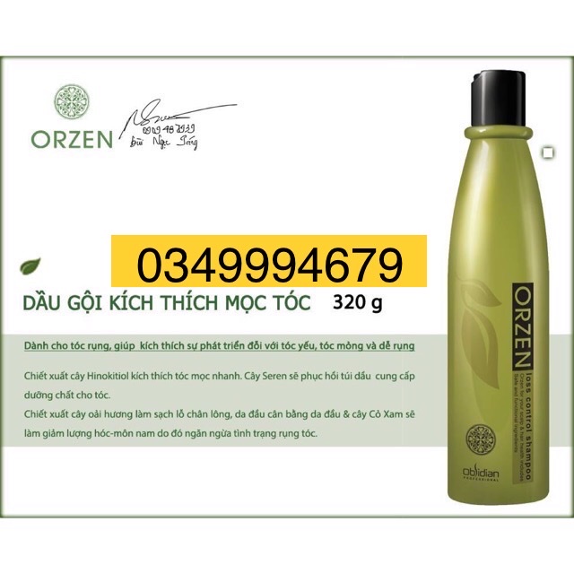 Orzen Loss Control Shampoo 320ml