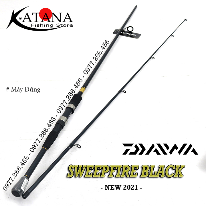Cần Câu Lure Daiwa SWEEPFIRE BLACK - New 2021