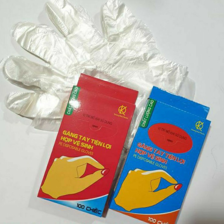 100 găng tay nilon