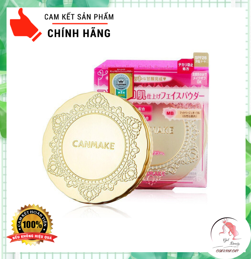 Phấn phủ Canmake trang điểm SPF26/PA++