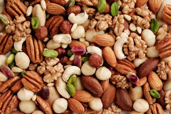 Mix Nuts 5 Hạt Không Vỏ (Nướng chín dậy vị dòn ngon) 500g.
