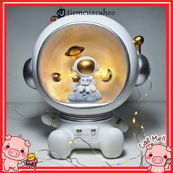 Bảng giá (Sẵn Hàng Tại TP HCM) Đèn led, đèn ngủ trang trí,decor Ống Heo Tiết Kiệm Phi Công,Phi Hành Gia tiemcuacaheo Tiệm Của Cá Heo tiem cua ca heo