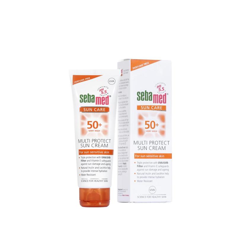 Kem chống nắng SPF50+ dành cho da nhạy cảm Sebamed pH5.5 cao cấp