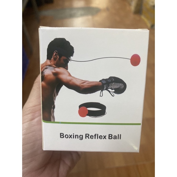 Bóng tập luyện phản xạ boxing chuyên dụng có dây đeo đầu đủ 3 màu