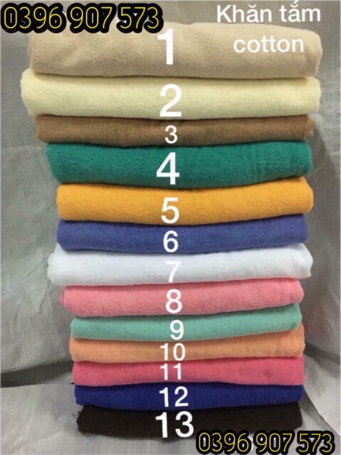 Khăn Lau Đầu Xuất Nhật 34X85 Cm Cotton (Nhiều Màu )