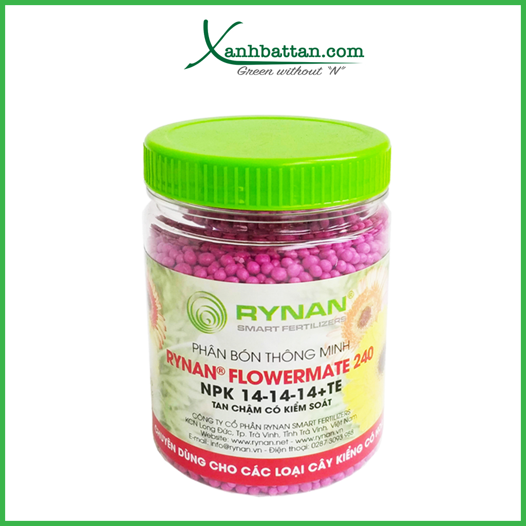 Phân Tan Chậm Cho Lan Rynan Flowermate 240 Dạng Thông Minh