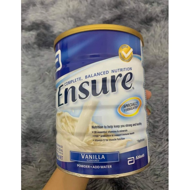 Sữa Ensure Úc hương Vani 850g