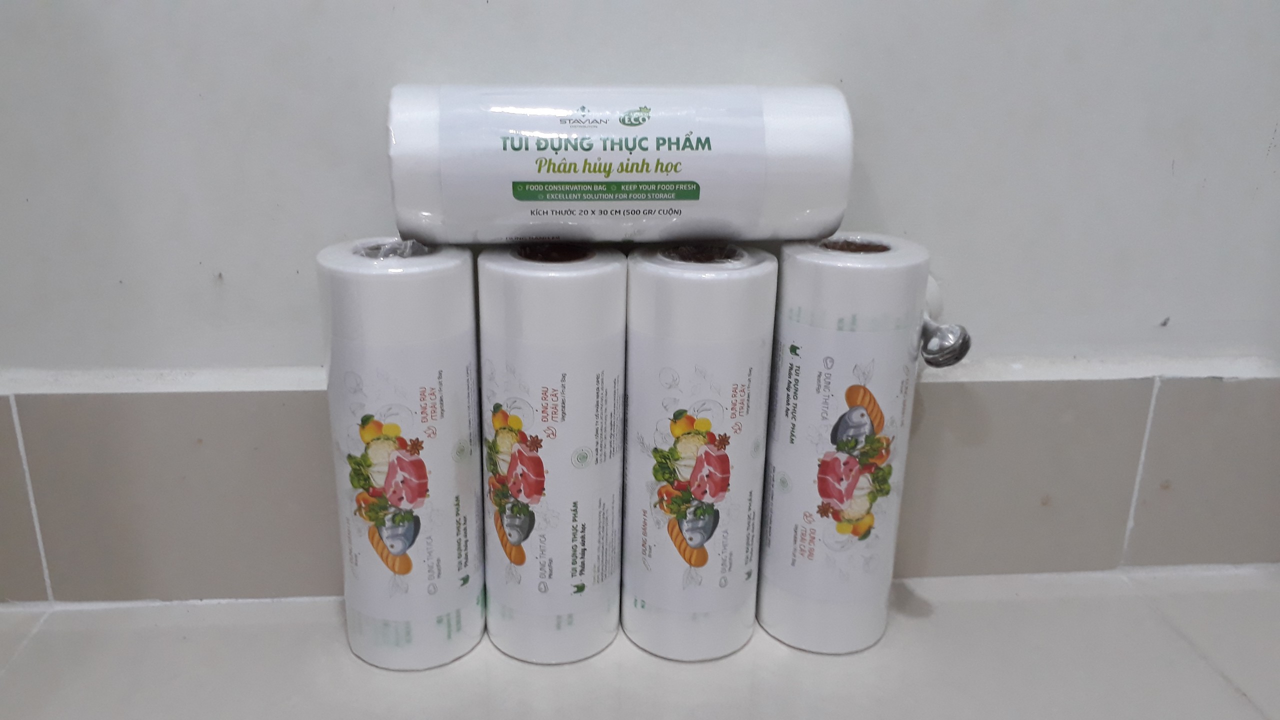 Túi đựng thực phẩm GREEN ECO 20x30cm - 500gr