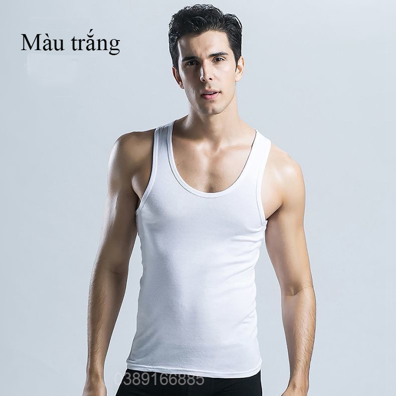 Áo may ô ba lỗ nam, áo ba lỗ nam Nhật Bản 100% cotton Form đẹp - MAYO