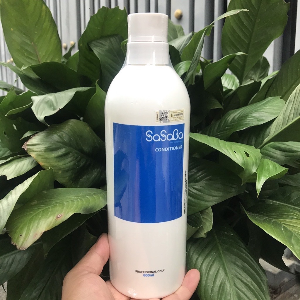 [HCM]Hấp(ủ) tóc hoàn hình Sasaba 800ml ( chai tròn )