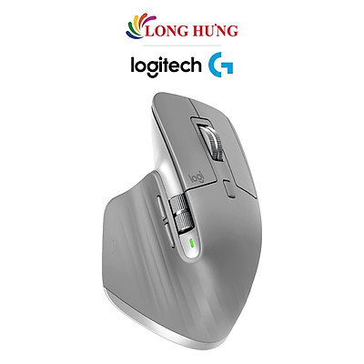 Chuột không dây bluetooth Logitech MX Master 3 Xám