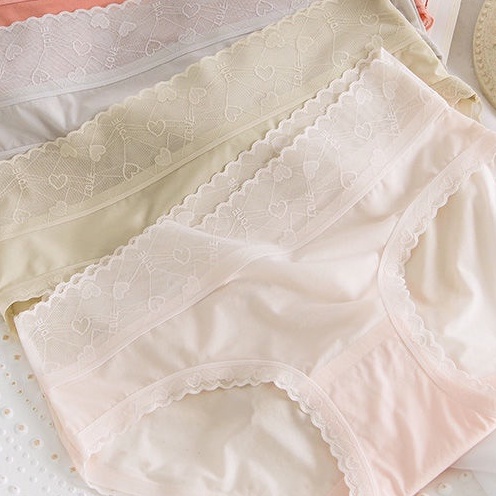 Combo 5 quần lót lụa băng, lụa mềm mịn thoáng mát kháng khuẩn, thông thoáng