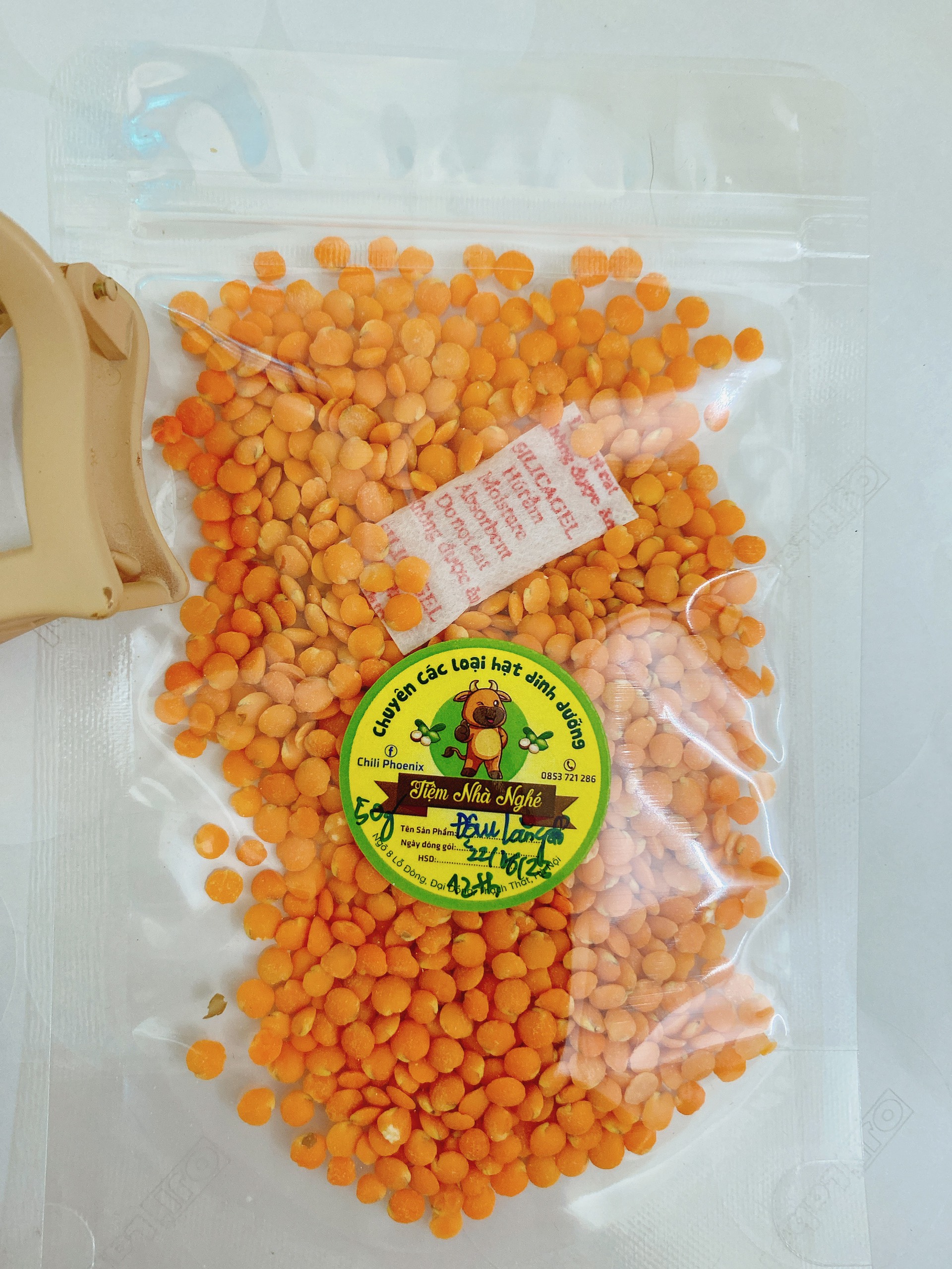Đậu lăng đỏ hữu cơ nhập khẩu làm sữa hạt, nấu súp