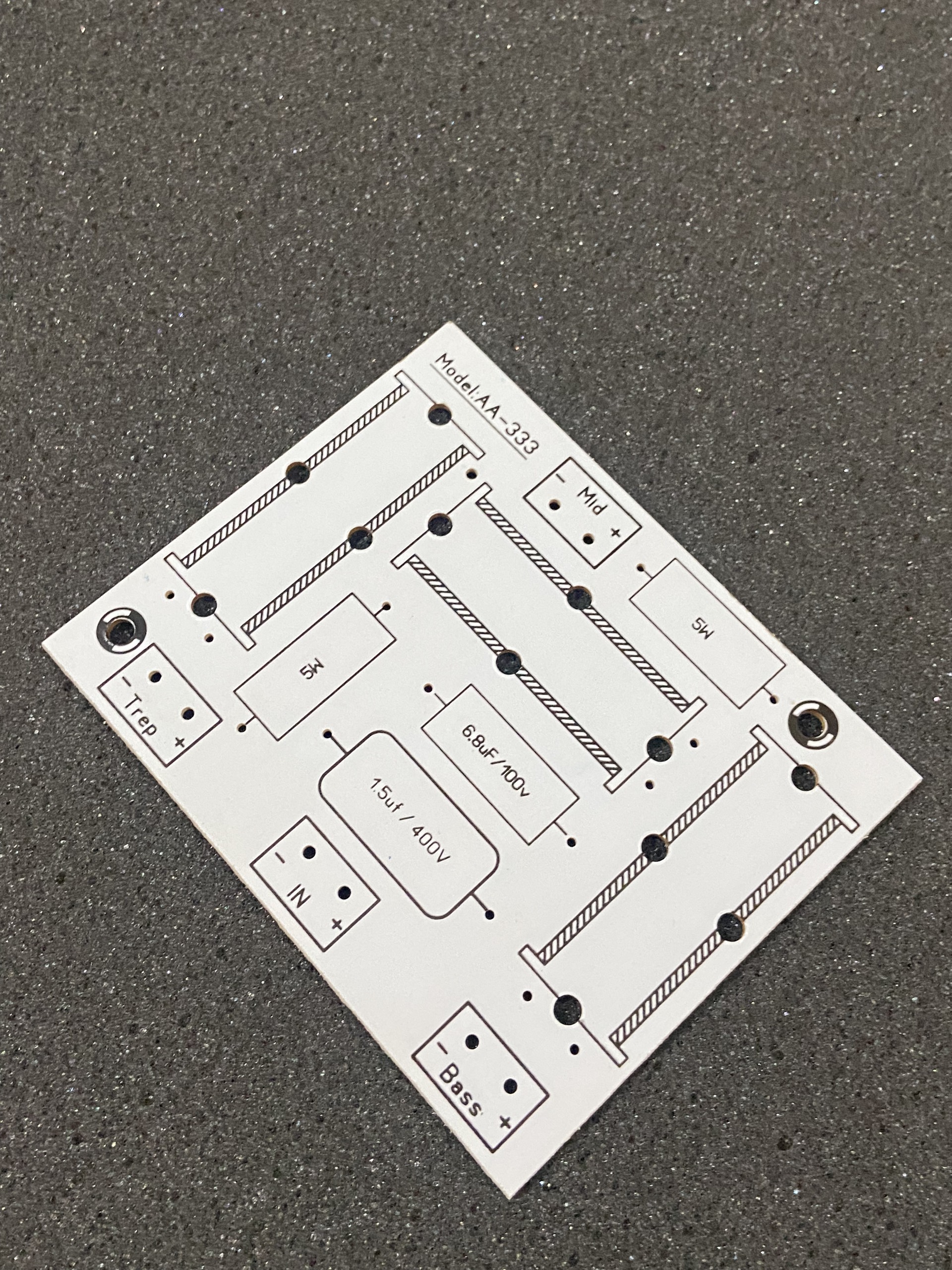 Mạch in PCB phân tần loa kéo AA-333 ( 1 mạch )